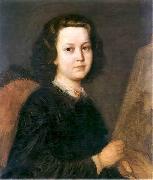 Aleksander Kotsis Portrait of a paintress Jozefina Geppert France oil painting artist